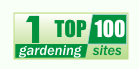 Image of top 100 gardening sites badge
