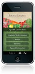 Main Menu - Botanical Interests iPhone app