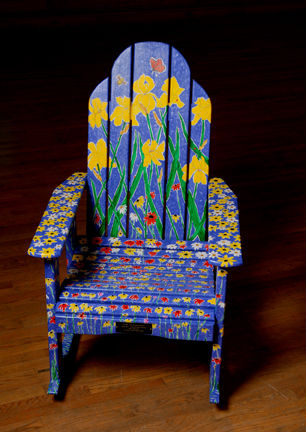 adirondack chair art
