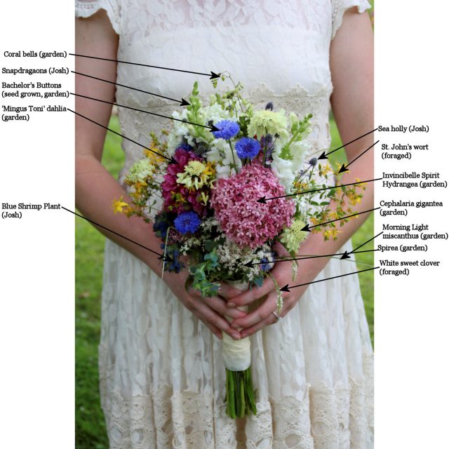 DIY bridal bouquet wedding flowers