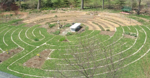 The labyrinth Bub designed