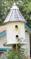 Image of turret style birdhouse