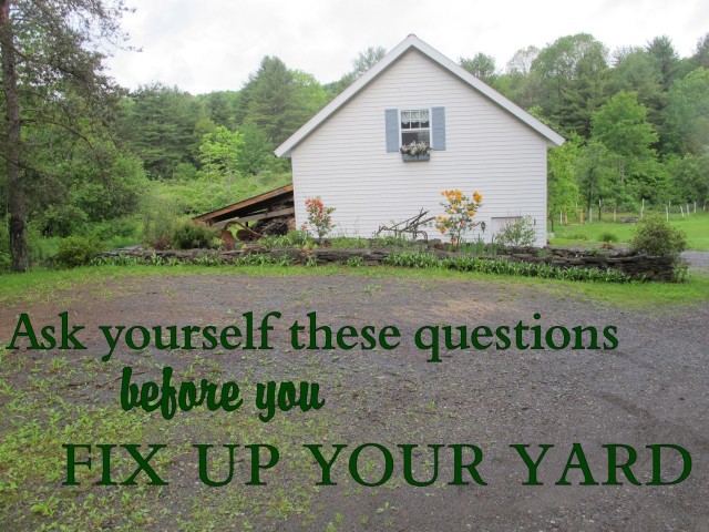 ask yourself these questions before you redesign your yard