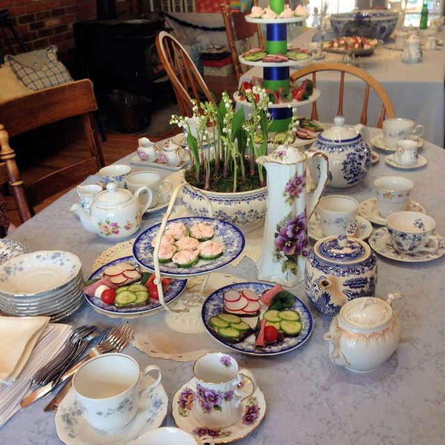 lily of the valley tea party 