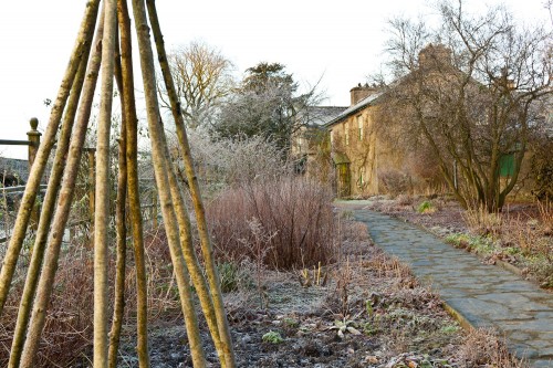 Garden path at Beatrix Potter's garden, Hill Top Farm