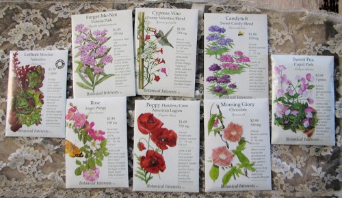 Botanical Interests Sweetheart Seed Collection